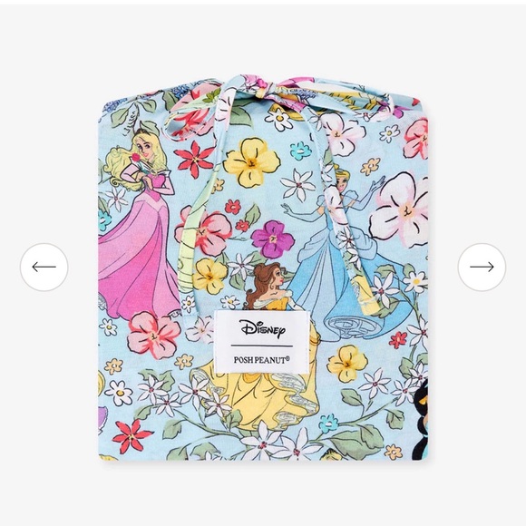 •New•Posh Peanut “Disney Princess” Crib Sheet - Picture 6 of 6